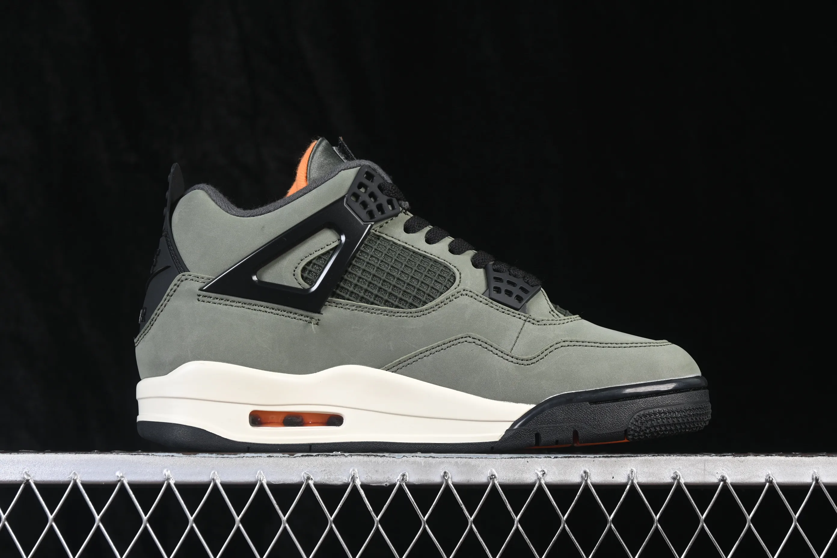 All categories Air Jordan Jordan series basketball shoes Air Jordan 4 X version Undefeated x Air Jordan 4 OG AJ4 Joe 4 olive green suede IB1519-200